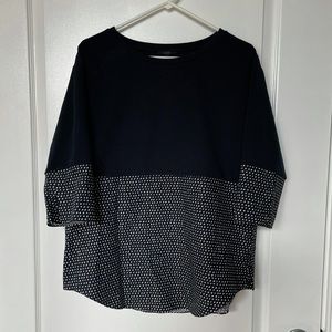 COS Patterned Blouse PERFECT FOR FALL sz S